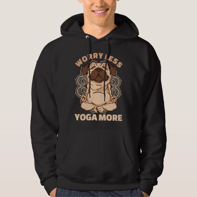 Sudadera Yoga Pug Gift (Anverso)