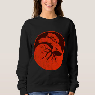 Sudadera Yoga Retro Yin Yang Gimnasio Maestra de Yoga