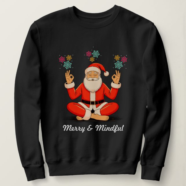 Sudadera Yoga Santa (Anverso del diseño)