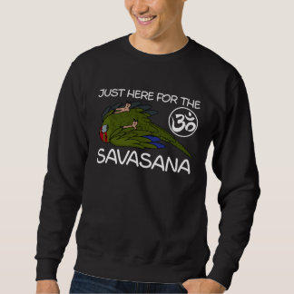 Sudadera Yoga Savasana Parrot Red crowned Kakariki