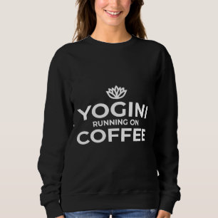 Sudadera Yogini Corriendo En Café