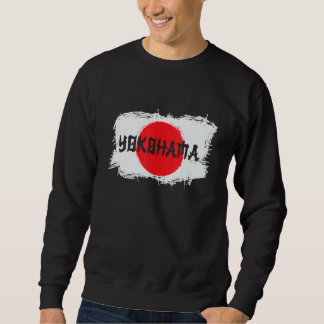 Sudadera Yokohama Japón Bandera japonesa