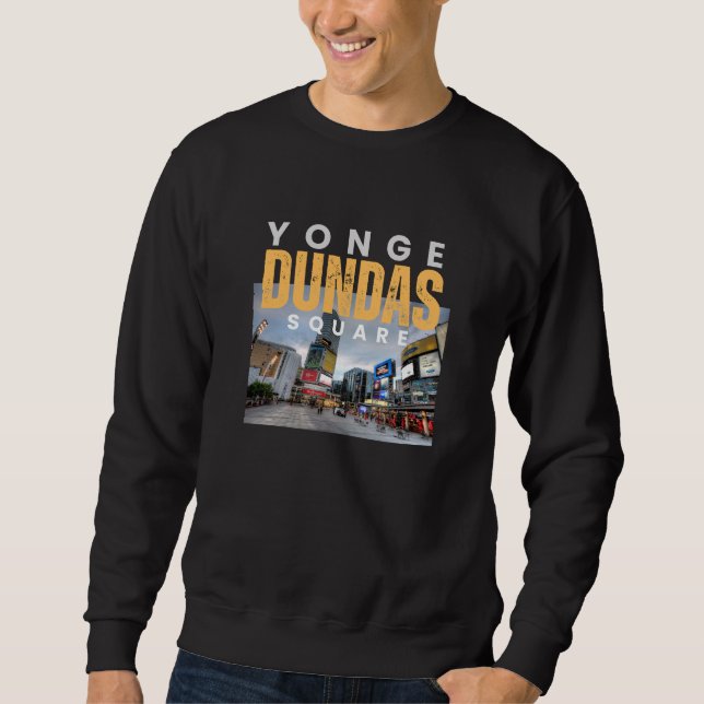 Sudadera Yonge-Dundas Square Toronto Icónico (Anverso)