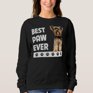 Sudadera Yorkie Dad Fathers Day Yorkshire Terrier Mejor Paw