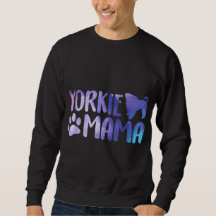 Sudadera Yorkie mama   Mama de perro maltés de Yorkshire