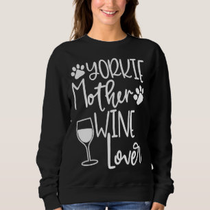 Sudadera Yorkie Mom Dog Wine Yorkie Clothing Women