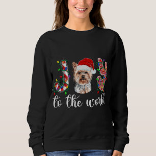 Sudadera Yorkshire Terrier Navidades Yorkie Xmas Fiesta