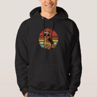 Sudadera Yorkshire Terrier Retro Vintage Gafas de sol Perro