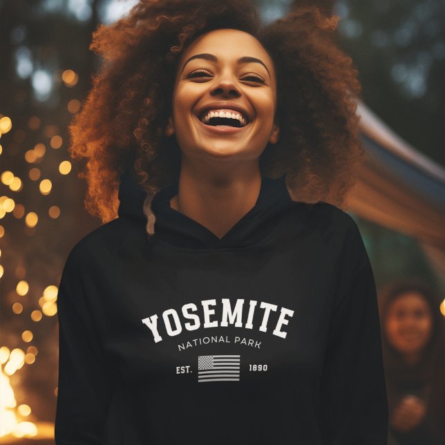 Sudadera Yosemite National Park Forest Landscape Photo (Subido por el creador)