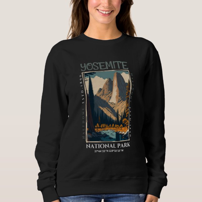 Sudadera Yosemite, Parque Nacional (Anverso)