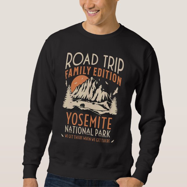 Sudadera Yosemite Parque Nacional de Ee.Uu. (Anverso)