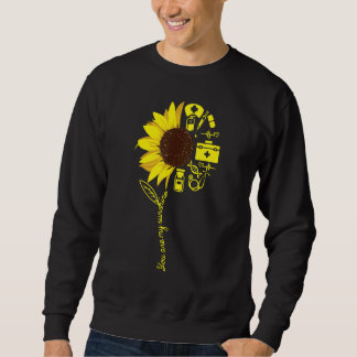 Sudadera You Are My Sunshine Nurse Sunflower Nurse Practiti