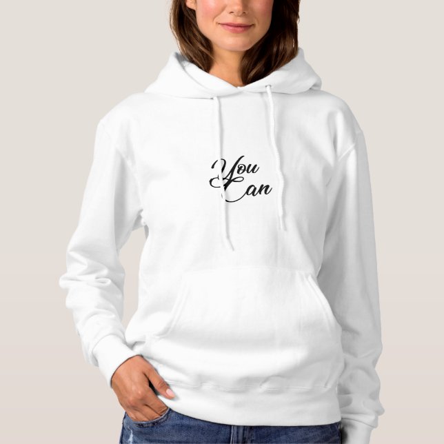 SUDADERA YOU CAN (Anverso)