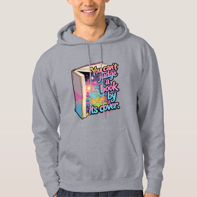 Sudadera You Can't Judge a Book By Its Cover Fantasy Dragon (Anverso)