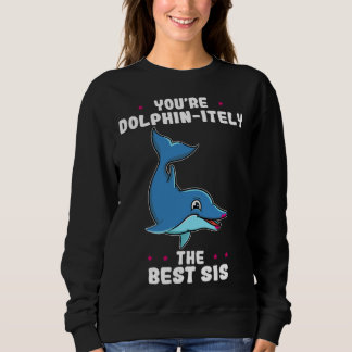 Sudadera You re Dolphin itely The Best Sis Siblings Day Dol