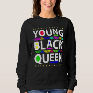 Sudadera Young Black Queen Black History Month Girls Kids