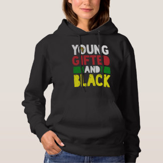 Sudadera Young ed And Black African Pride Black History Mon
