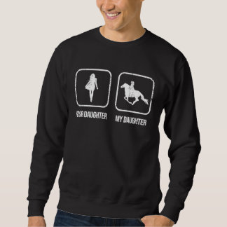 Sudadera Young Equestrian Daughter Proud Parent