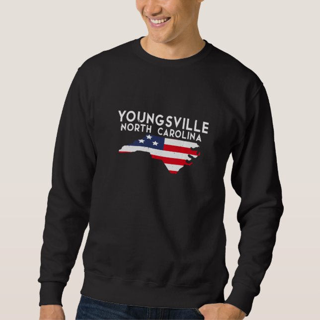 Sudadera Youngsville North Carolina USA State America Trave (Anverso)