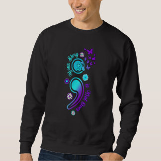 Sudadera Your Story is Not Not Over Semicolon Suicide Aware