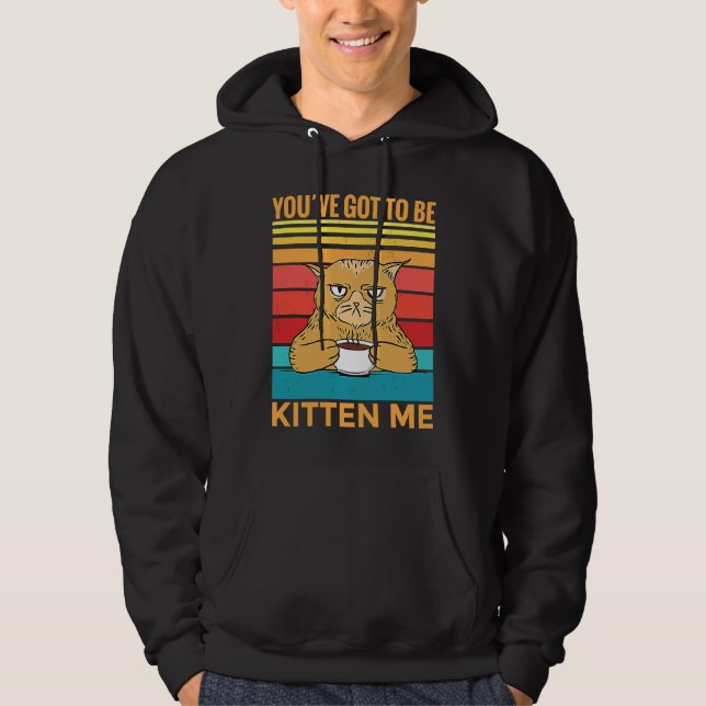 Sudadera Youve Got To Be Kitten Me  I  Cat (Anverso)