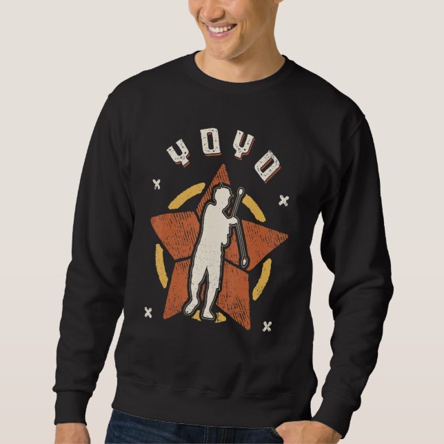 Sudadera Yoyo Vintage Retro Clásico (Anverso)
