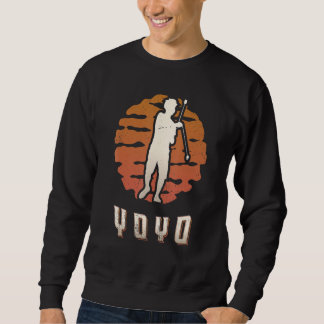 Sudadera Yoyo Vintage Retro Clásico Atardecer