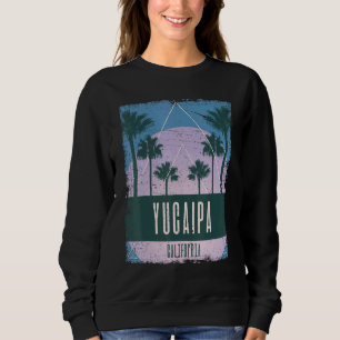 Sudadera Yucaipa California CA Vaporwave Retro Antiguo Años
