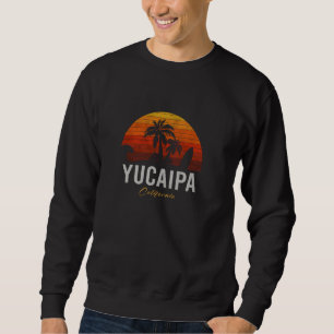 Sudadera Yucaipa California Retro Surfer Vintage Beach