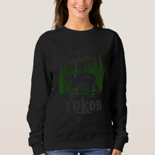 Sudadera Yukon Canada Fan Souvenier Y Vacation Canada Yuk