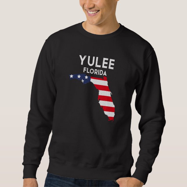 Sudadera Yulee Florida USA State America Travel Floridian   (Anverso)
