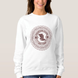 Sudadera Yuletide Club Personalizado Escudo de vacaciones