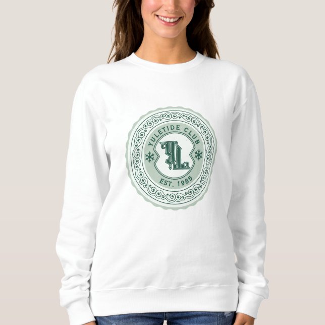 Sudadera Yuletide Club Personalizado Escudo de vacaciones (Anverso)