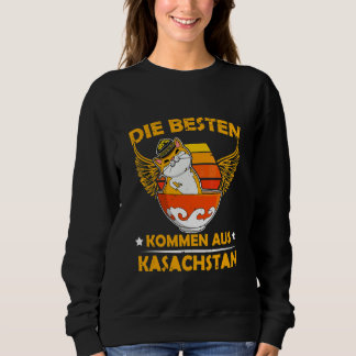 Sudadera Yurta República de Kazajistán Qazaqstan bandera ka