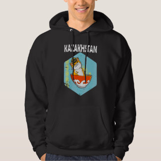 Sudadera Yurta República de Kazajistán Qazaqstan bandera ka