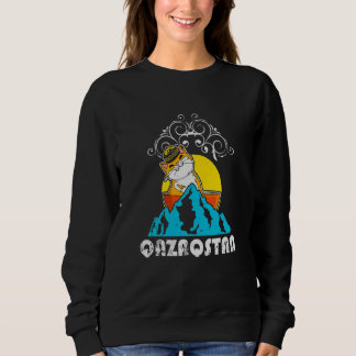 Sudadera Yurta República de Kazajistán Qazaqstan bandera ka