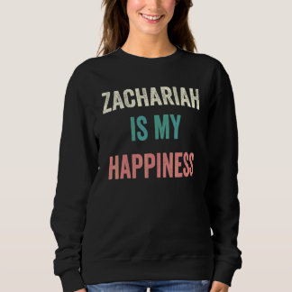 Sudadera Zacarías es mi felicidad