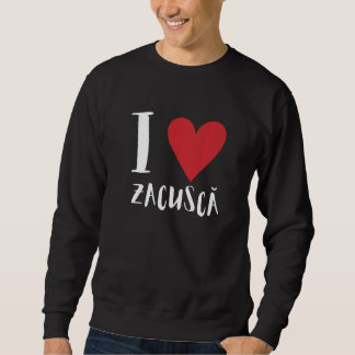 Sudadera Zacusca Mamaliga Comida rumana moldava rumana