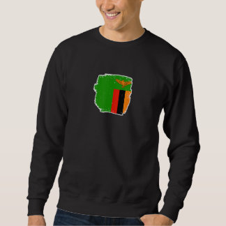Sudadera Zambia Orgullosa Bandera Zambiana 2