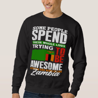 Sudadera Zambiano Zambia Bandera Zambiana Cita