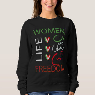 Sudadera Zan Zendegi Azad Empoderar a las Mujeres Vida Libe