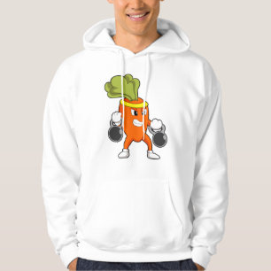 Sudadera Zanahoria en Fitness con campanas de dumbos
