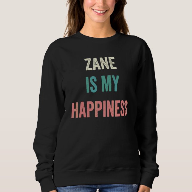 Sudadera Zane Es Mi Felicidad (Anverso)