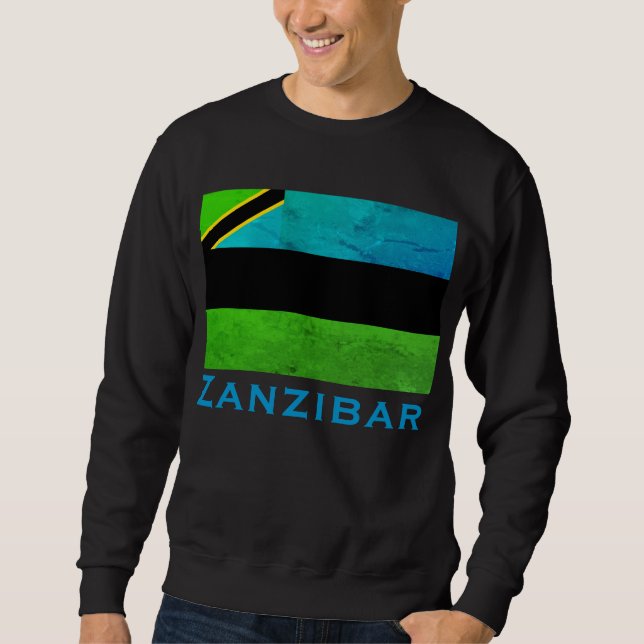 Sudadera Zanzíbar, Tanzania (Océano Índico) (Anverso)