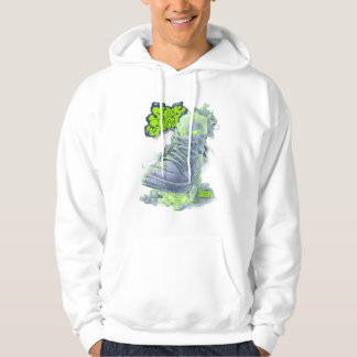 Sudadera Zapatilla Fantasma Skest – Arte de Streetwear Verd