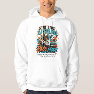 Sudadera Zapato Deportivo Retro Modo Paso Leyenda Corriendo