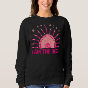 Sudadera Zapatos de tacón alto para mujer jefa no mandona