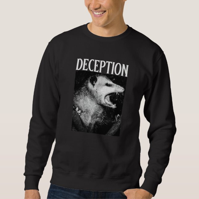 Sudadera Zarigüeya de engaño  Opossum (Anverso)