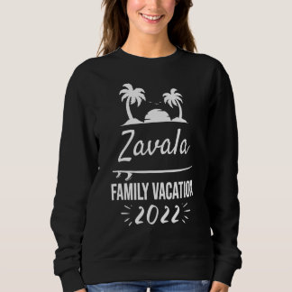 Sudadera Zavala Family Vacation Tropical Group Trip Beach