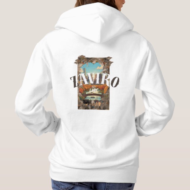 Sudadera ZAVIRO - SIN LÍMITES (Edición de otoño en NYC) (Reverso)